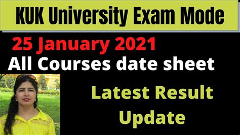 kuk old result 2021|Result .